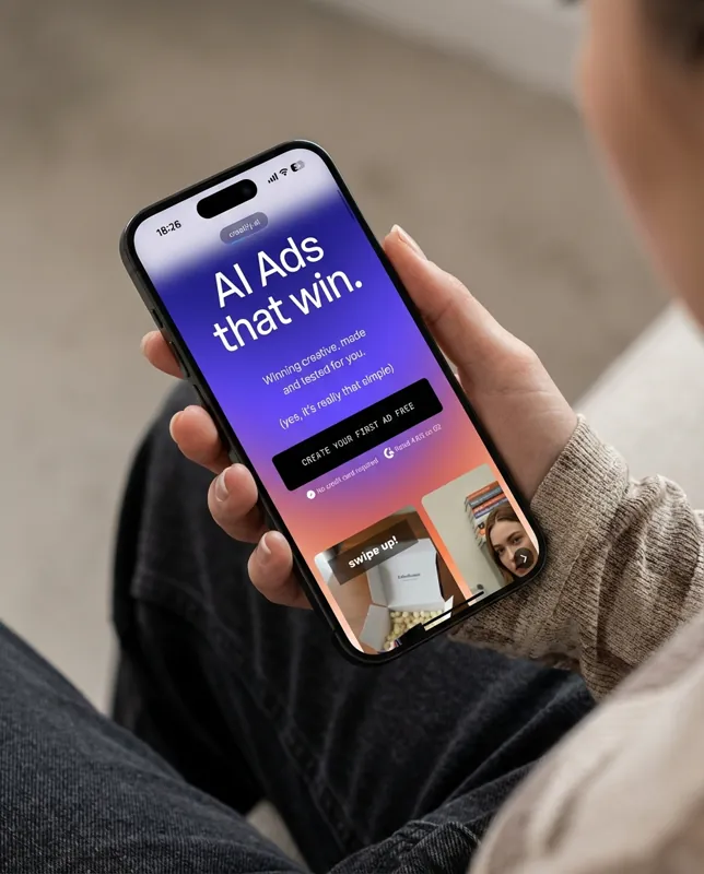 Social media ad example
