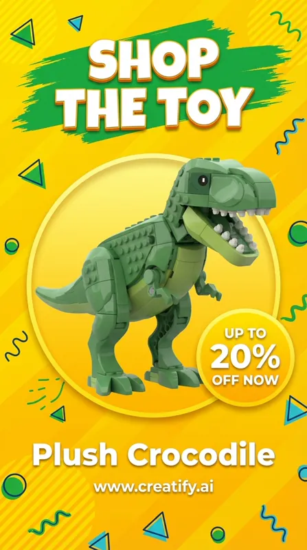 Social media ad example